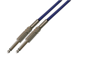 6.35mm (1/4") Mono Jack to Jack Guitar Cable 5m (Various Colours)