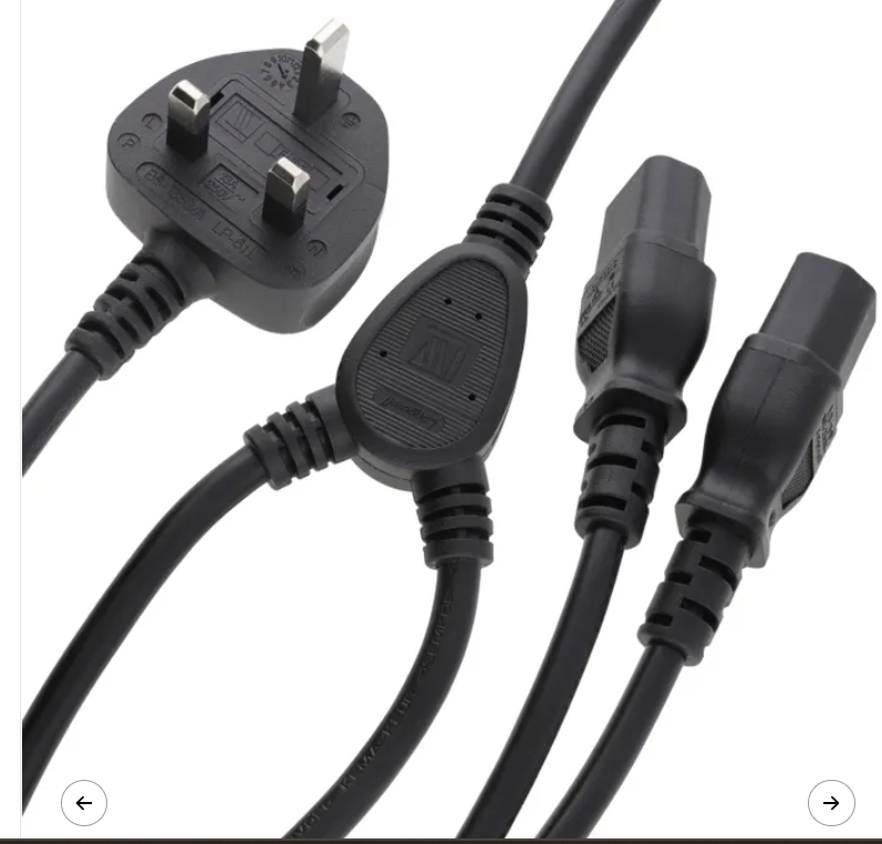UK C13 Kettle Power Cables