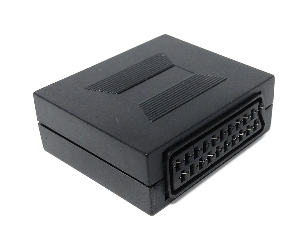 DRUT SCART Coupler 21 Pin Female to Female Socket Connector for Join Two Scart Cables Together, Gender Changer, Adapter