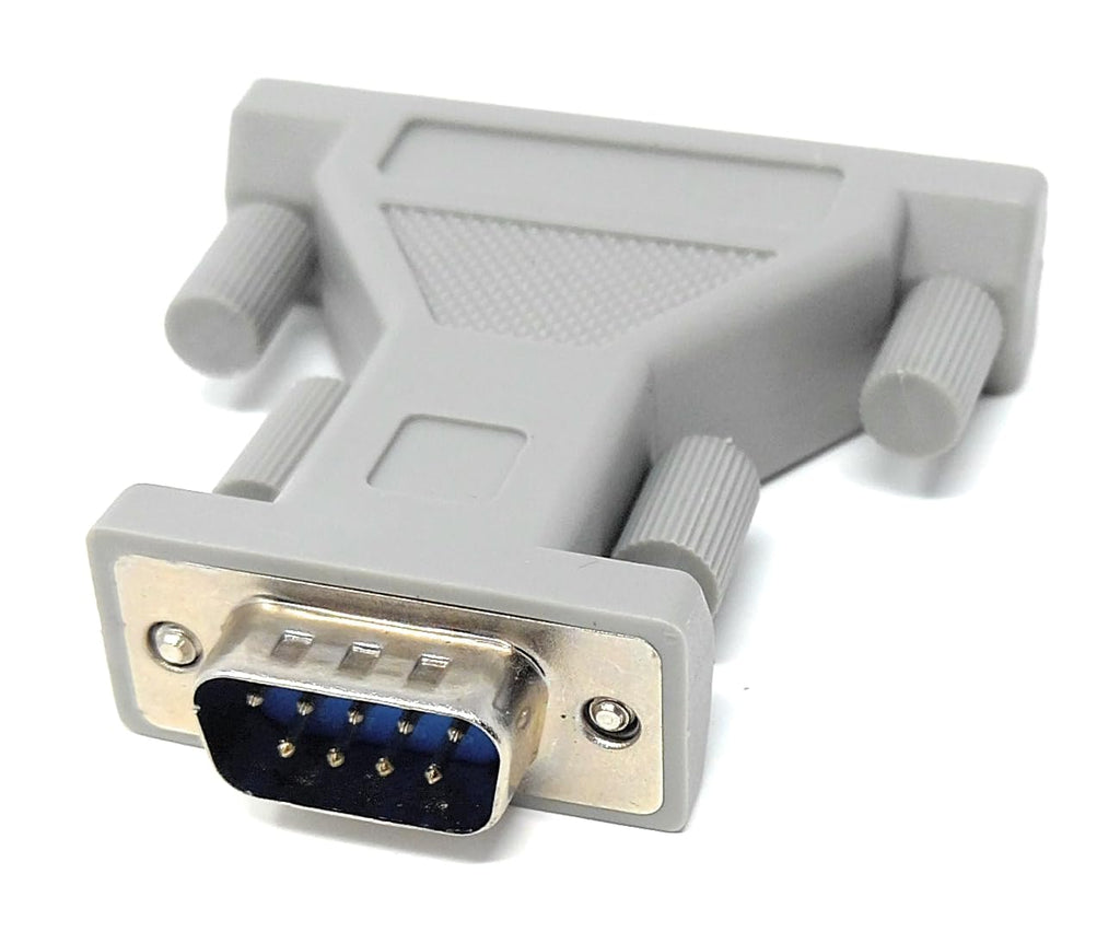 DRUT DB9 to DB25 Serial Adapter, Male-to-Male Converter for Legacy RS232 Devices