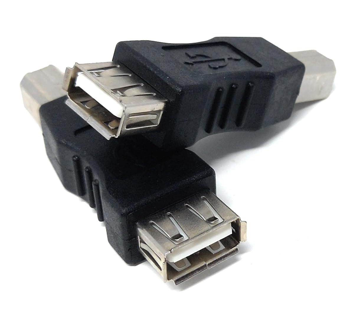 DRUT USB 2.0 A Socket to USB B Printer Male Plug Cable Converter Adapter Nickel Plating with Gold Contacts