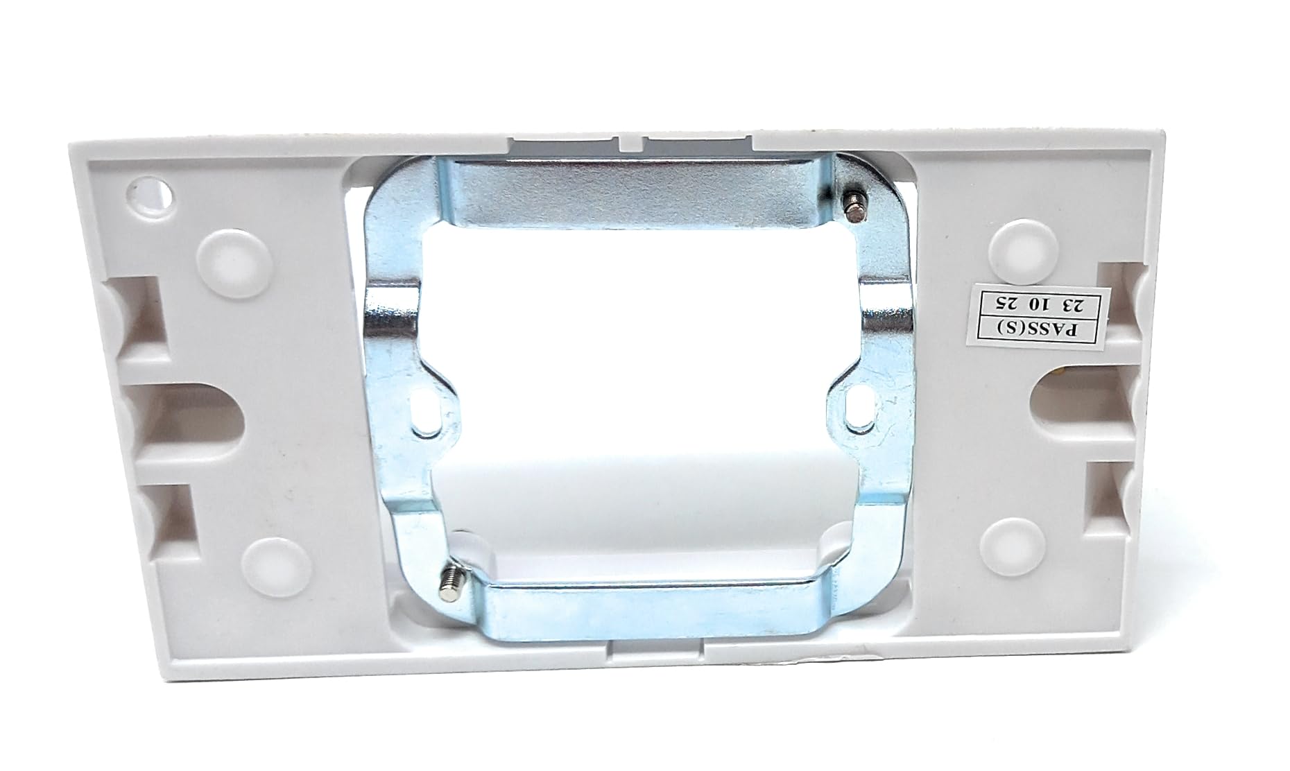 Single Gang Wall Socket to Double Wall Gang Socket Converter Faceplate, Providing Additional Outlets