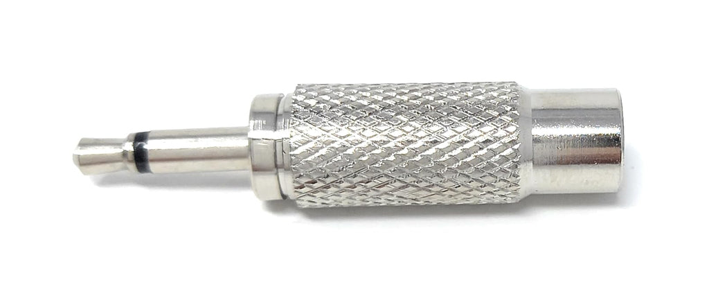 DRUT 3.5mm Mono Jack Plug to RCA Phono Socket Male to Female Adapter