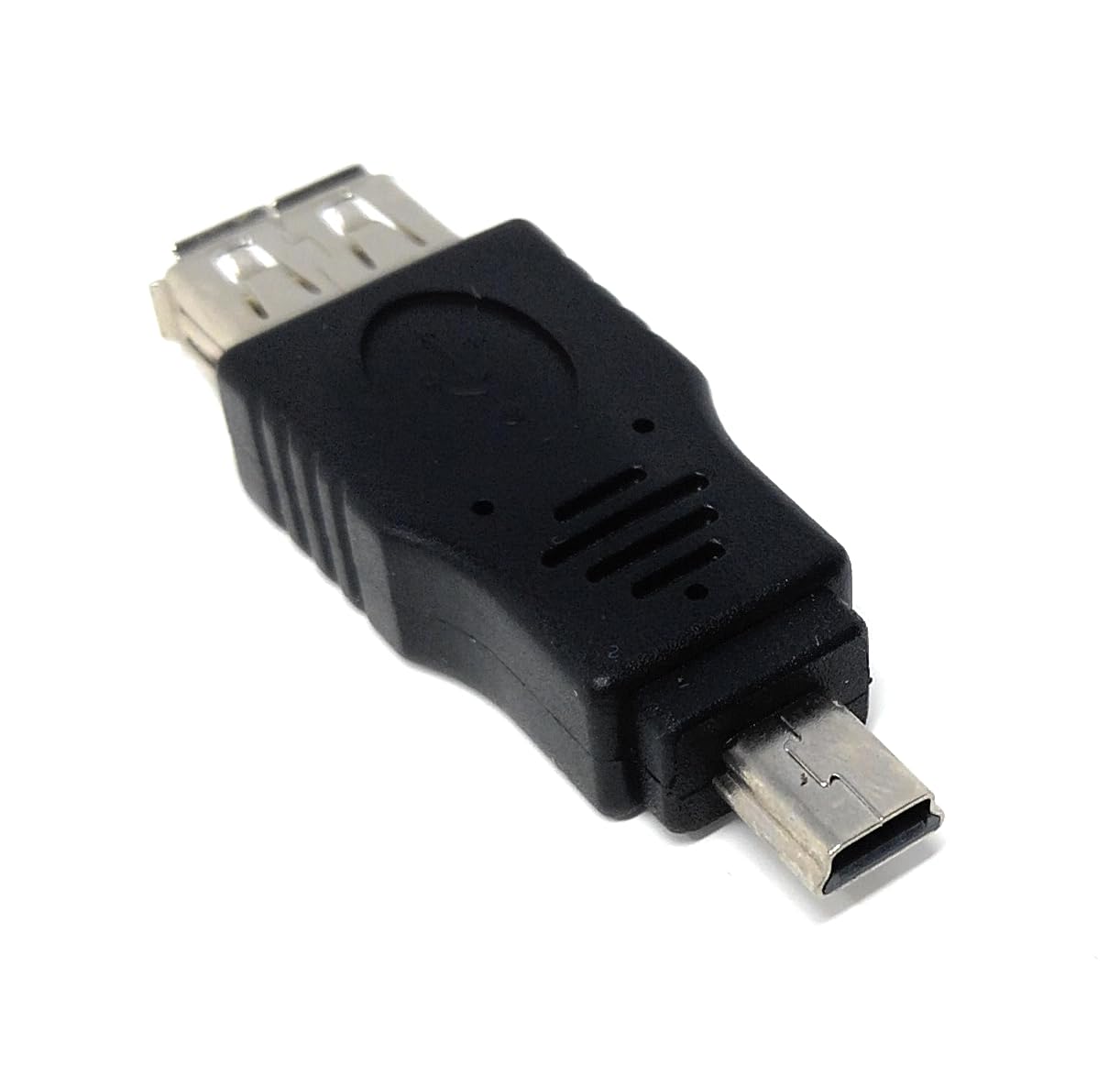 DRUT USB 2.0 A Type Female Socket to Mini USB Plug 5 Pin Adapter, Converter
