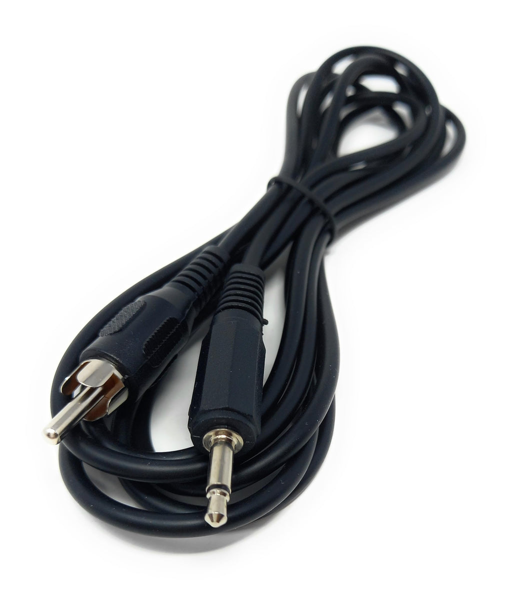 DRUT 3.5mm Mono Jack Plug To RCA Phono Single Plug Lead Cable