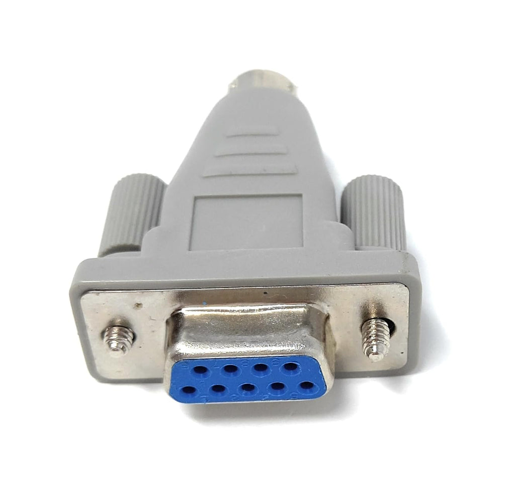 DRUT DB9 Female to PS/2 Mini-DIN 6-Pin Male Serial Adapter, Legacy Mouse Converter