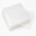 100 Pack Clear CD/DVD Sleeves – Polypropylene Disc Storage Pouches with Transparent Window, Soft Protective Covers for CDs, DVDs, Blu-ray Discs