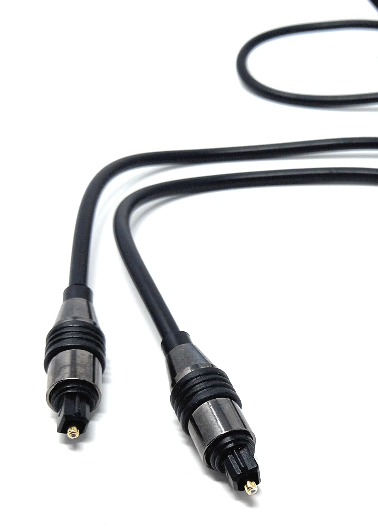 DRUT Digital Optical Audio Toslink Cable, Compatible with TV, Soundbar, Game Console, DVD Player, PC