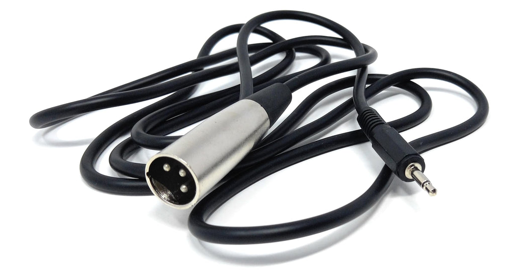 DRUT 2m 3 Pin XLR Male Plug to 3.5mm 1/8 Mono Jack AUX Plug Audio Lead Cable 6.5ft