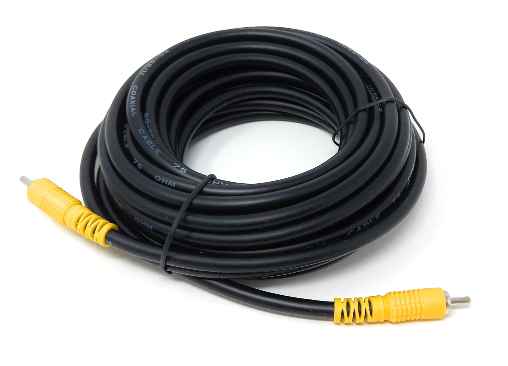 DRUT Single RCA to RCA Coaxial Phono Cable S/PDIF for Digital Audio, Home Theater, HDTV, Subwoofer, Hi-Fi Systems