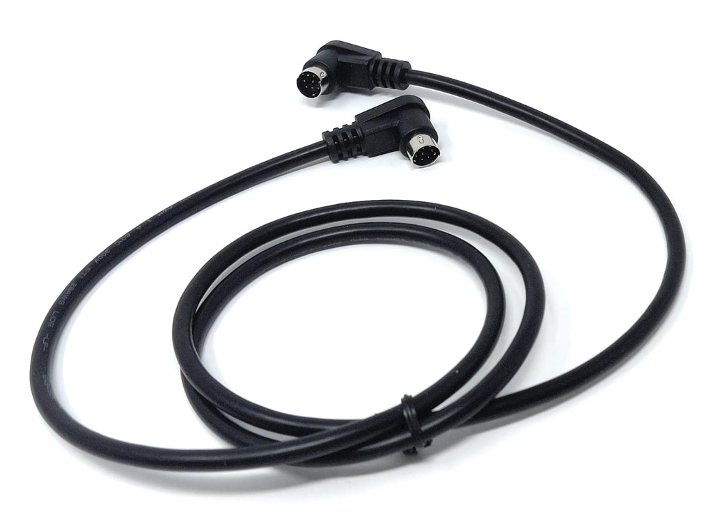 DRUT 1m 8 Pin Mini Din Plug Audio Cable Lead For Dual DJ CD Player, Electronic Music Machines, Instruments 3.3ft