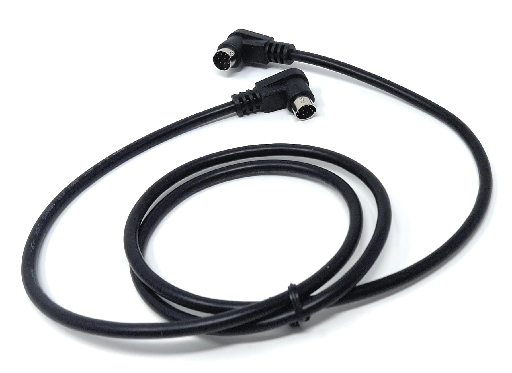 DRUT 1m 8 Pin Mini Din Plug Audio Cable Lead For Dual DJ CD Player, Electronic Music Machines, Instruments 3.3ft