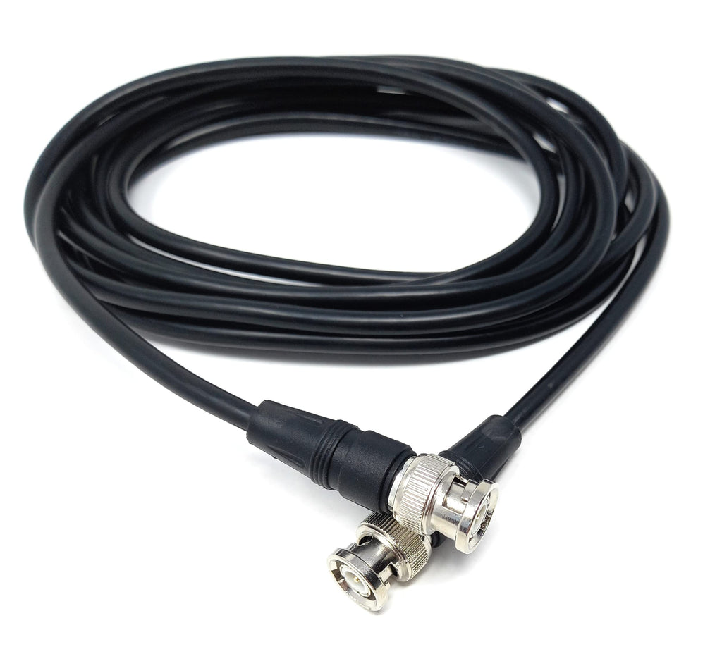 DRUT BNC Male to BNC Male Coax Lead 50 Ohm RG58/58U Coaxial Cable for Analogue and Serial Digital Interface Video Signals and CCTV Camera Equipment