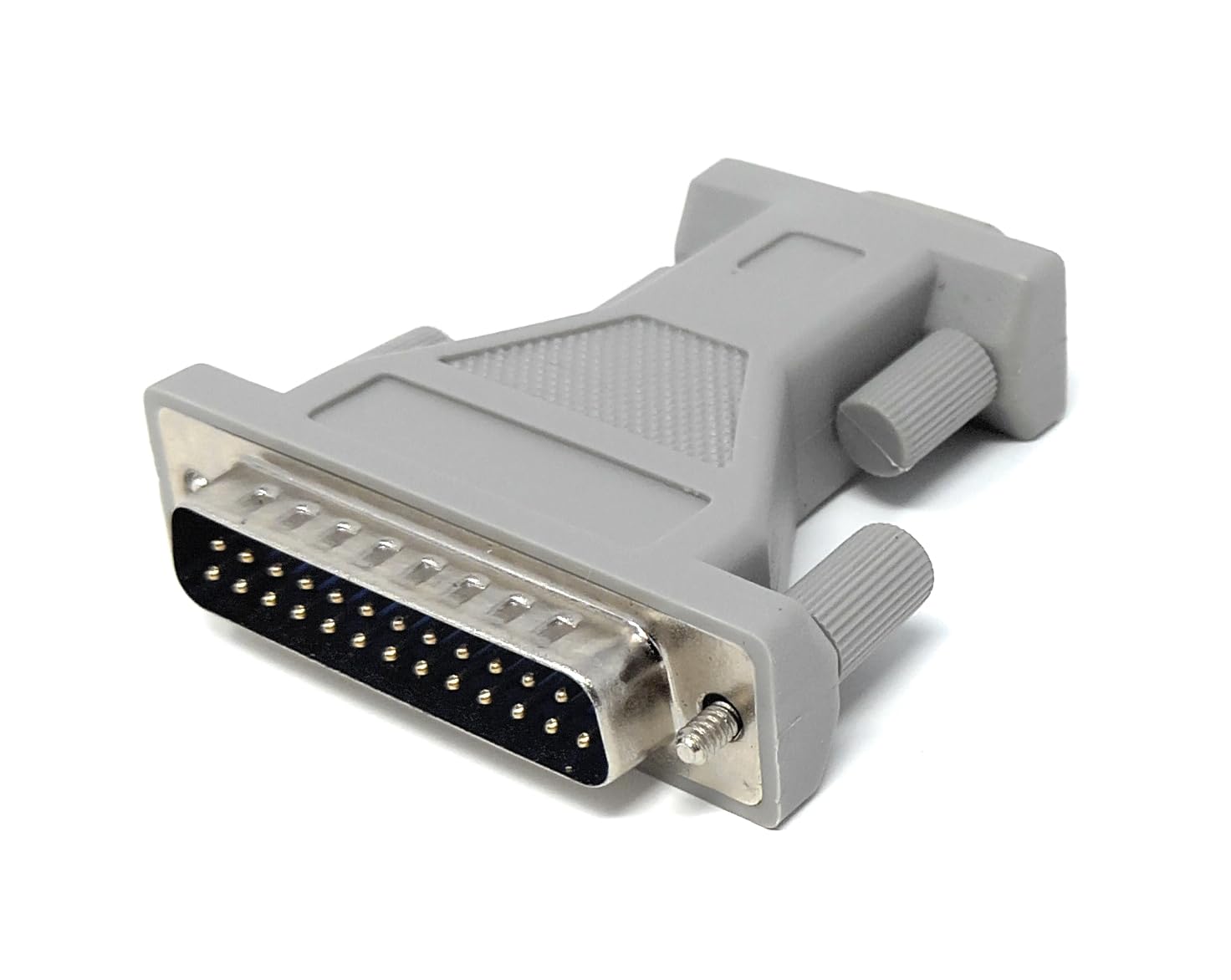 DRUT DB9 to DB25 Serial Adapter, Male-to-Male Converter for Legacy RS232 Devices