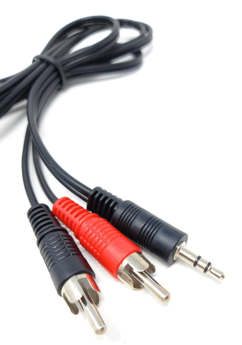 DRUT 3.5mm to Twin RCA Stereo Aux Phono Audio Cable Mini Jack Lead Cord Y Splitter Headphone Cord RCA Y Splitter Adapter