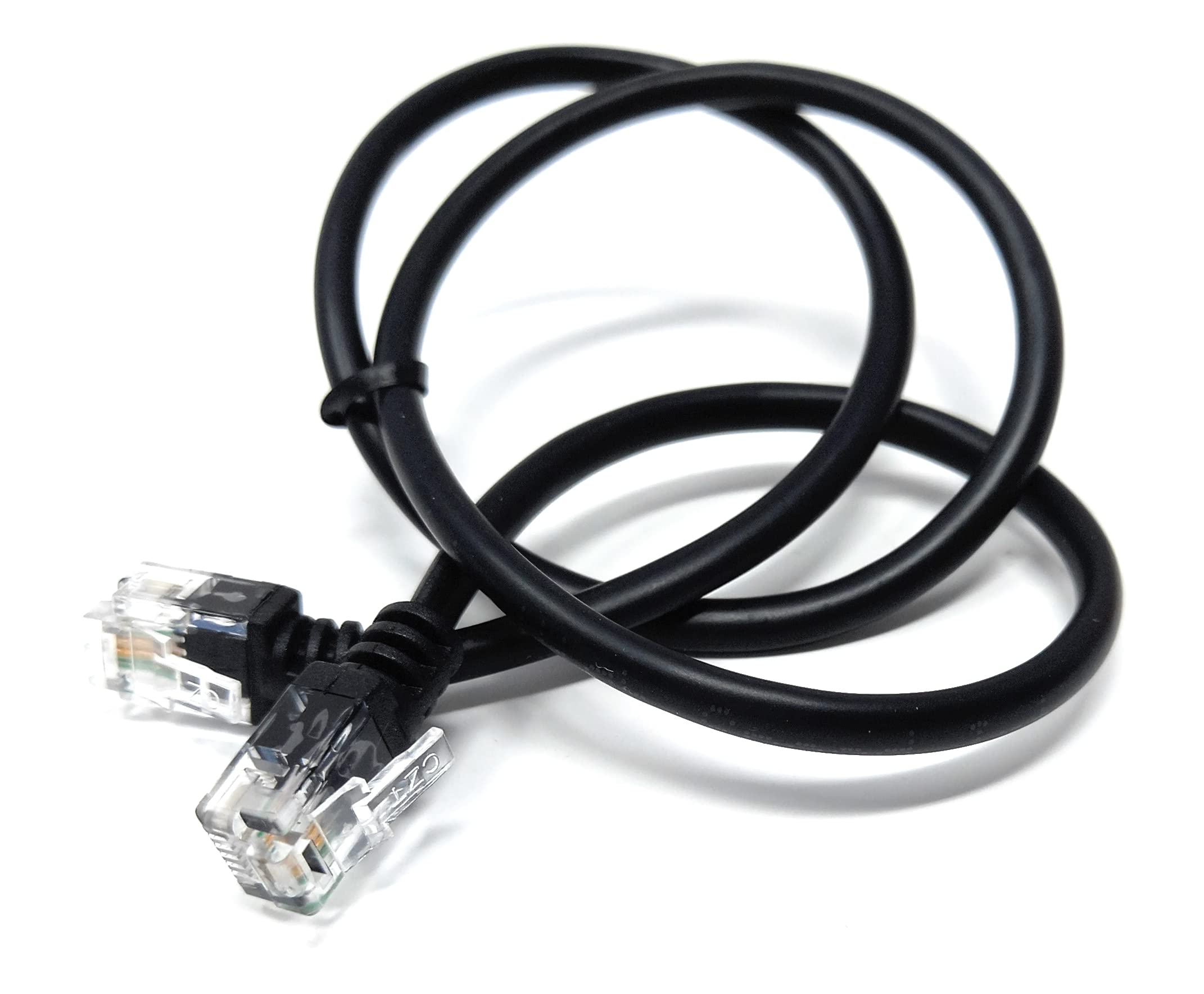 RJ11 to RJ11 ADSL 2 High Speed Broadband Modem Telephone Cable Transmits Data Up to 100 Mbits/sec, 26 AWG Supports Analogue or Digital (DSL/ISDN) Applications