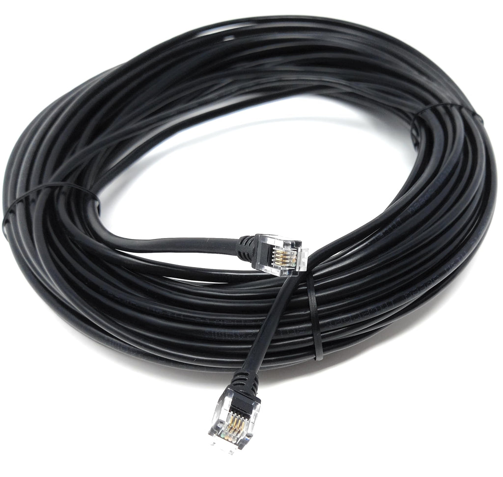 RJ11 to RJ11 ADSL 2 High Speed Broadband Modem Telephone Cable Transmits Data Up to 100 Mbits/sec, 26 AWG Supports Analogue or Digital (DSL/ISDN) Applications