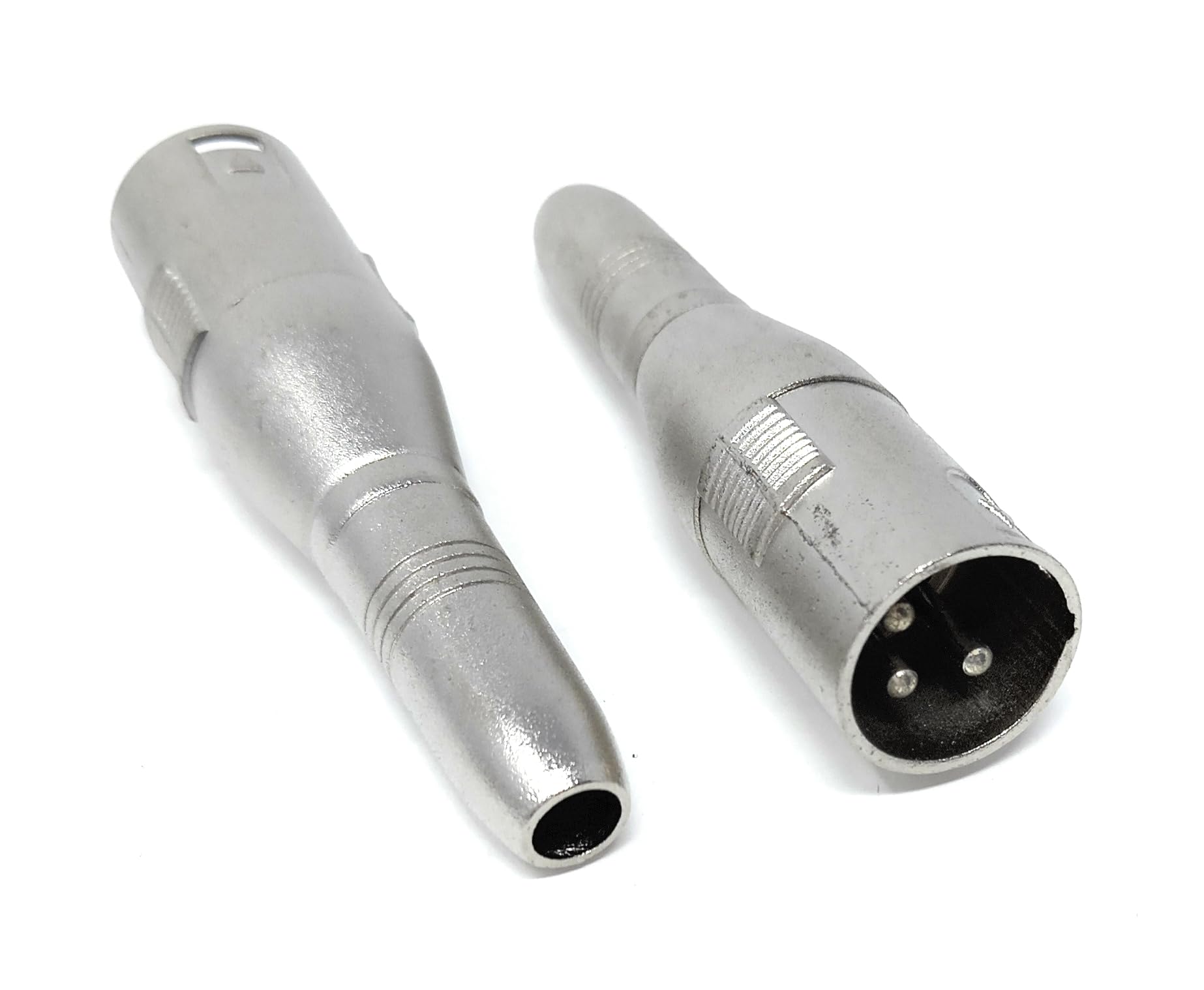 DRUT XLR Male 3 Pins to 6.35mm Stereo Socket Audio Cable Adapter Converter