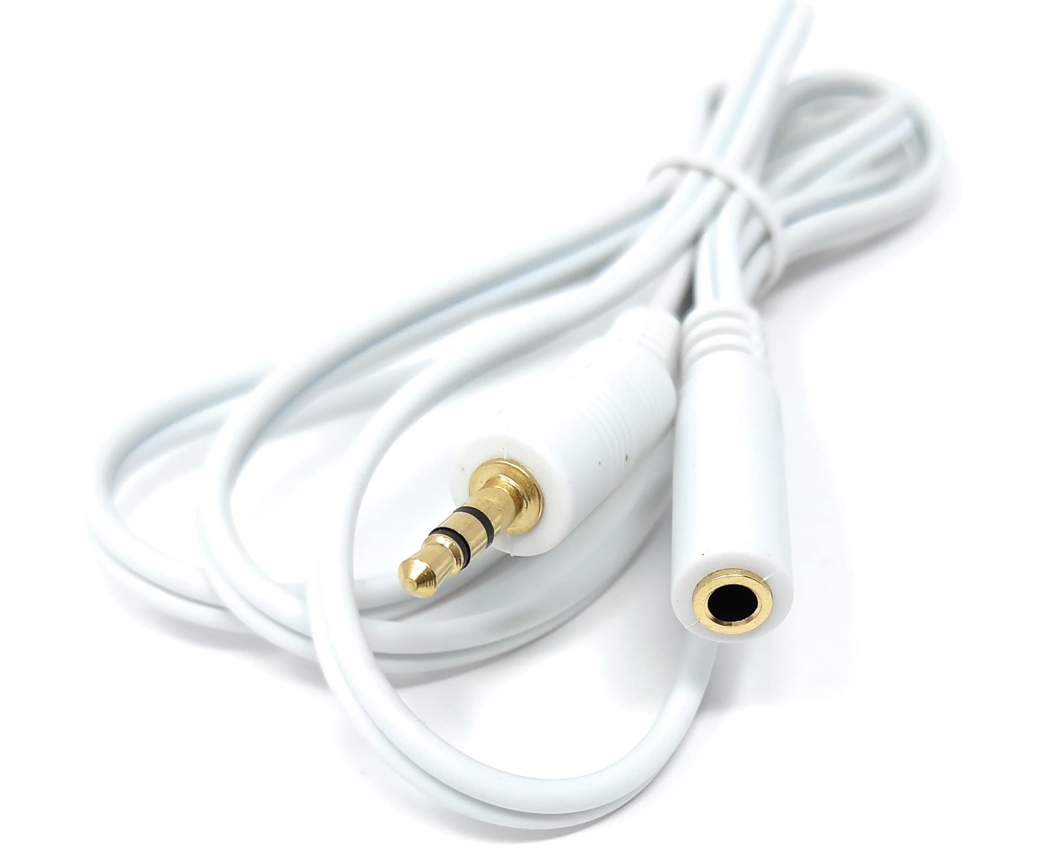 DRUT 3.5mm to 3.5mm Stereo Audio Extension Cable Lead Male to Female Gold Connectors