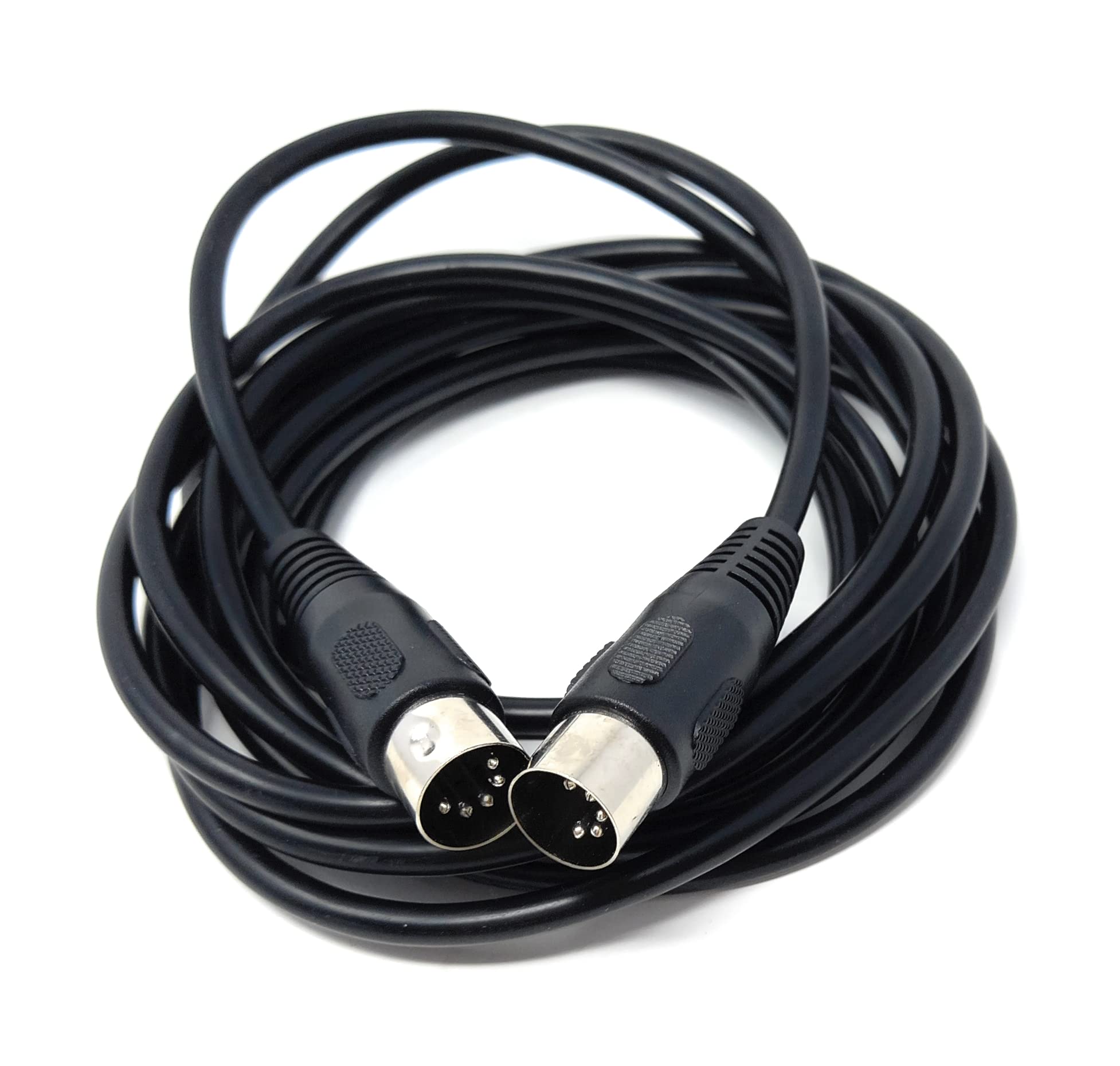 DRUT 5 Pin MIDI Male to Male DIN Plug Audio Cable for Music Instruments