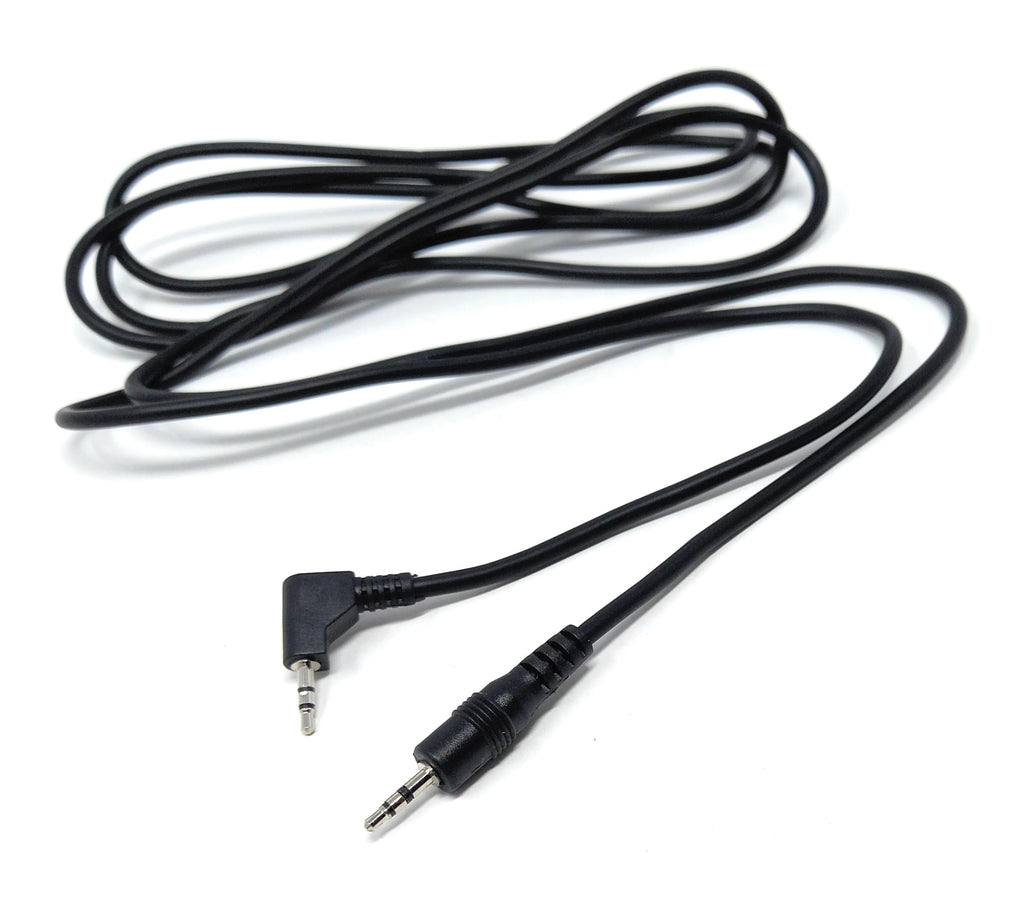 DRUT 2m 2.5mm Right Angled Stereo Jack to 2.5mm Stereo Jack Plug Audio Cable 6.5ft