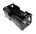 4 x AA Battery Holder Case Housing Box With Solder Lug Terminals Connector Block, Open Style Quadrate