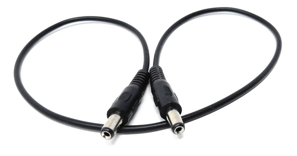 2.1mm x 5.5mm Male to Male DC Connector Lead Power Cable for CCTV Cameras, LED Signs, Solar Powered Devices, Music Instruments