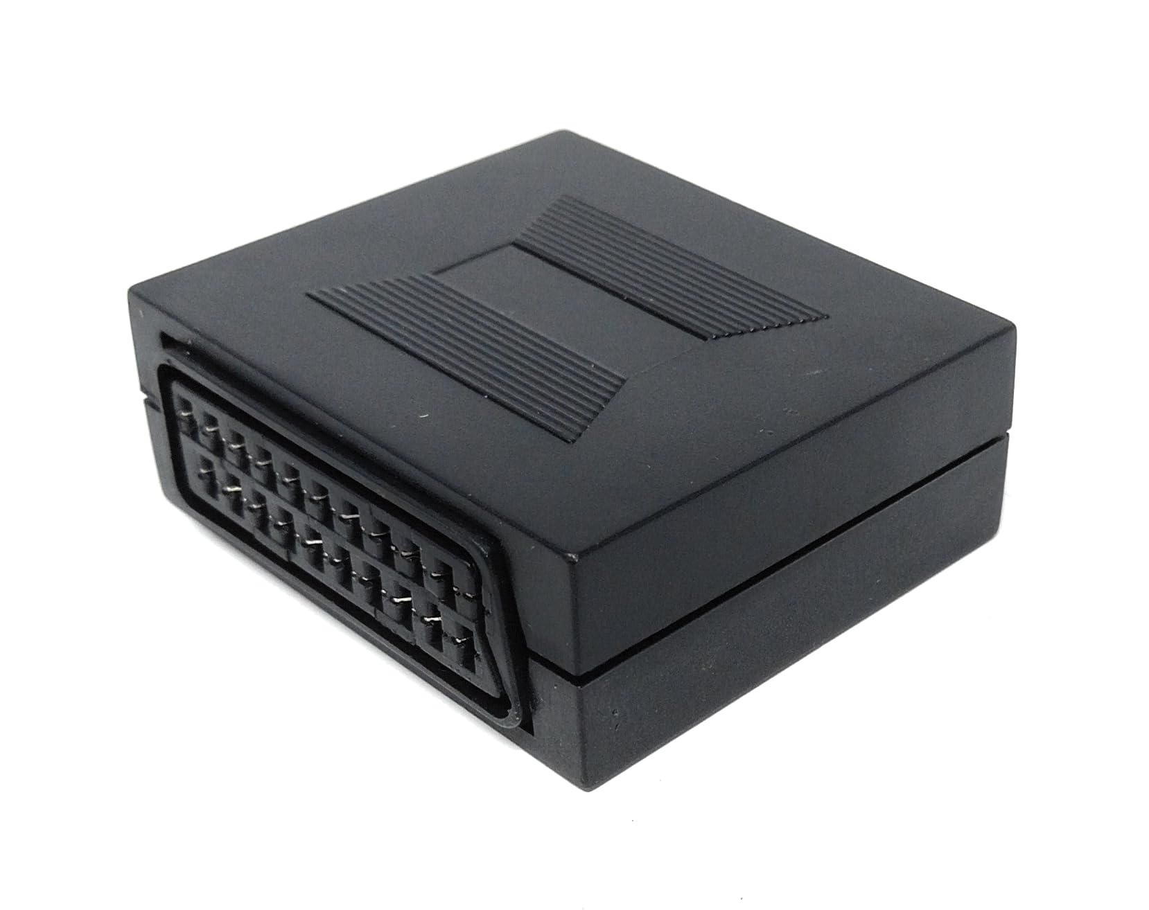 DRUT SCART Coupler 21 Pin Female to Female Socket Connector for Join Two Scart Cables Together, Gender Changer, Adapter