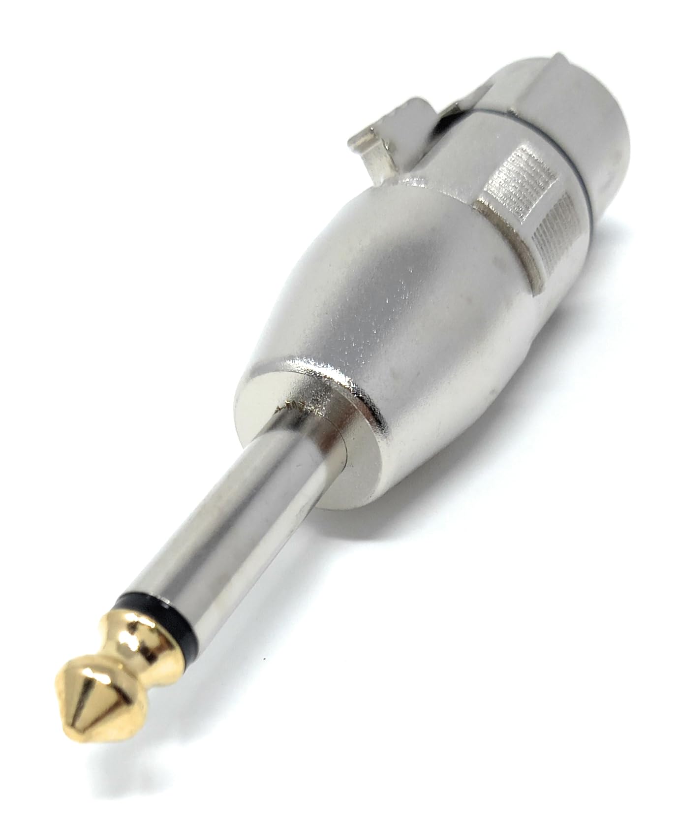 DRUT 6.35mm Mono TS Jack Plug to XLR Female Socket Cable Lead Adapter