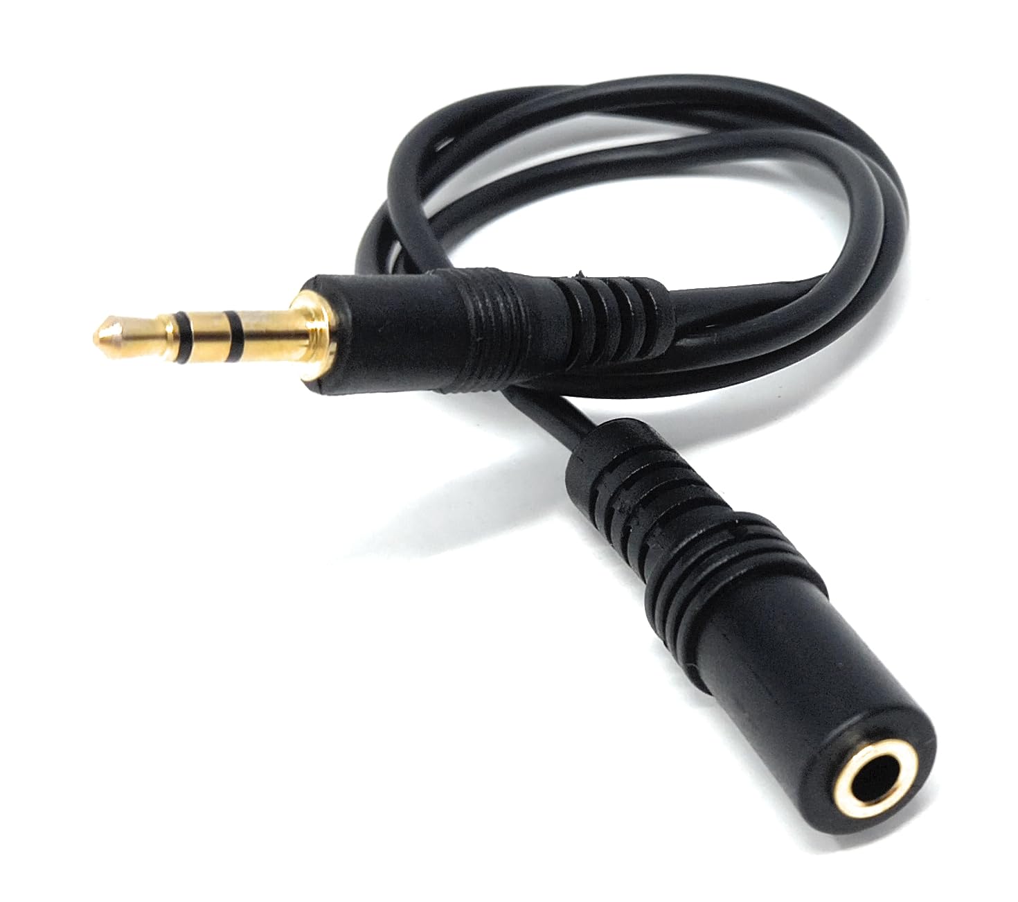 DRUT 3.5mm Auxiliary Audio Extension Cable, Male to Female, for Headphones, Smartphones, Music Instruments, PCs