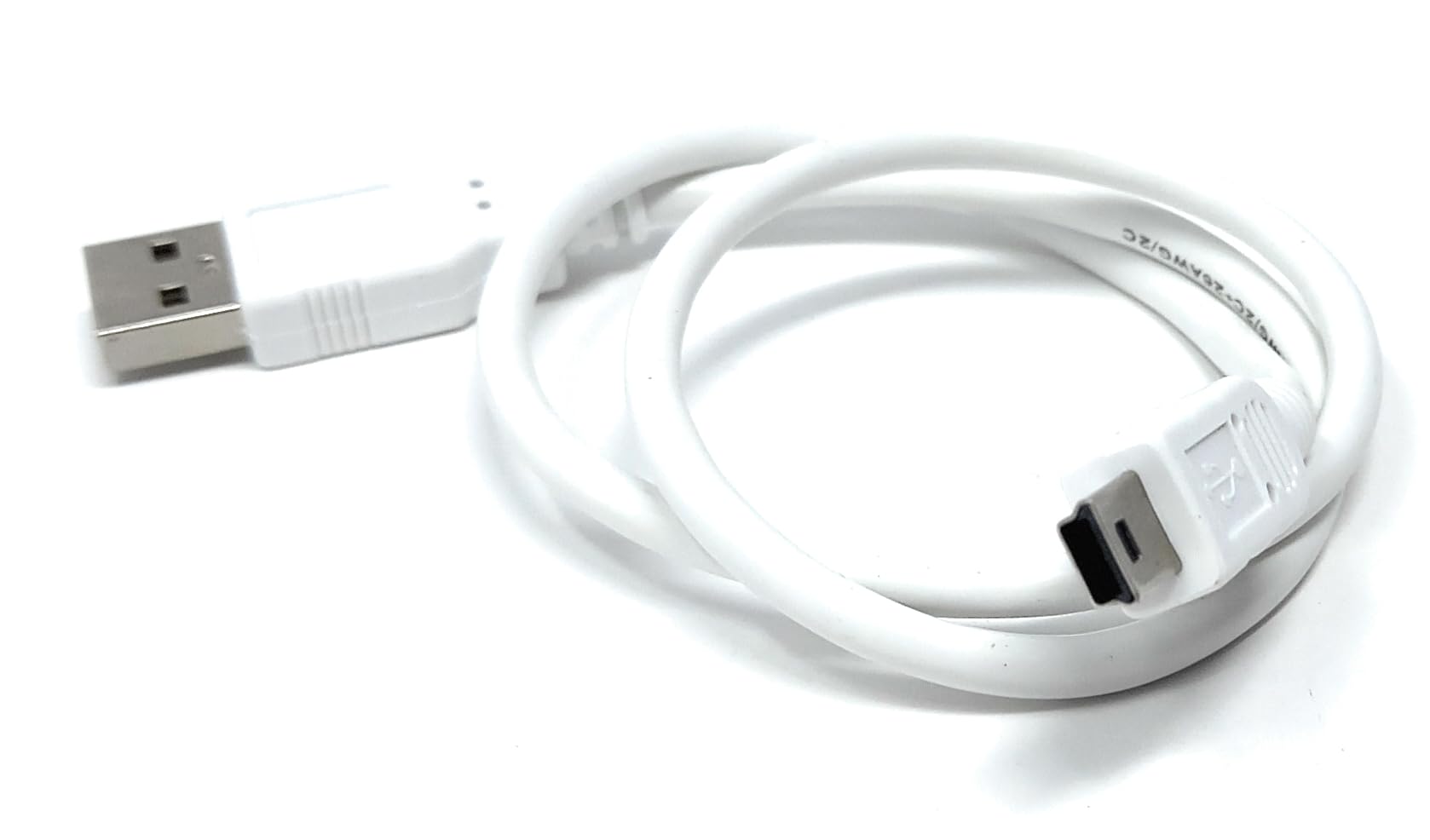 Mini USB to USB 24AWG 2.0 Hi-Speed 2.0 A-Male to Mini-B 5pin Cable Power & Data Lead