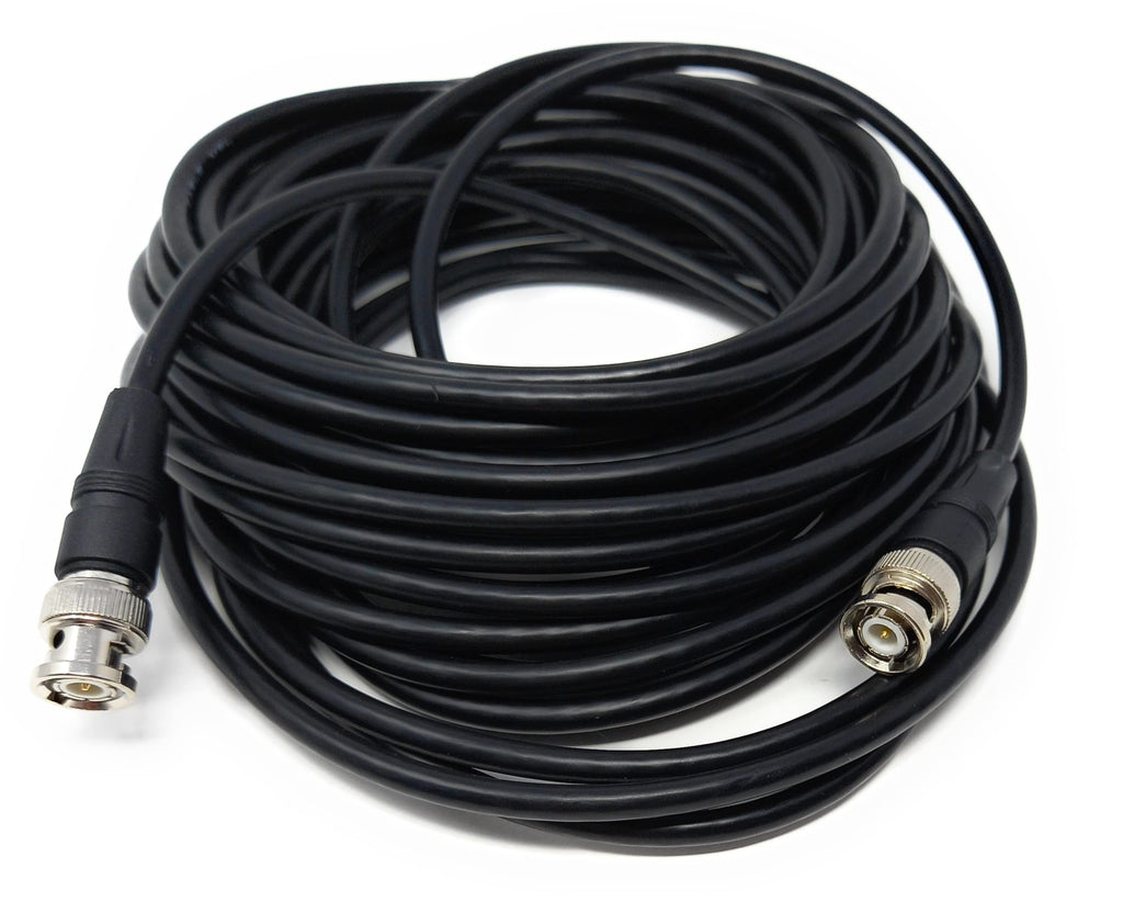 DRUT BNC Male to BNC Male Coax Lead 50 Ohm RG58/58U Coaxial Cable for Analogue and Serial Digital Interface Video Signals and CCTV Camera Equipment