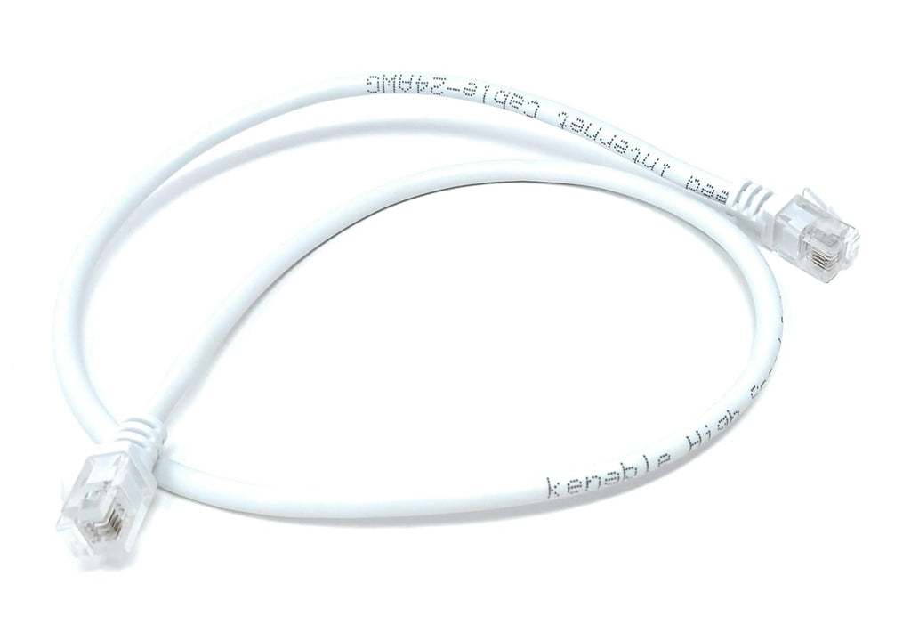 RJ11 to RJ11 ADSL 2 High Speed Broadband Modem Telephone Cable Transmits Data Up to 100 Mbits/sec, 26 AWG Supports Analogue or Digital (DSL/ISDN) Applications