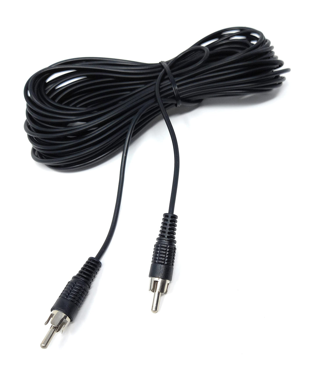 DRUT Single RCA to RCA Phono Plug to Plug Audio Cable, Speaker Male to Male Lead