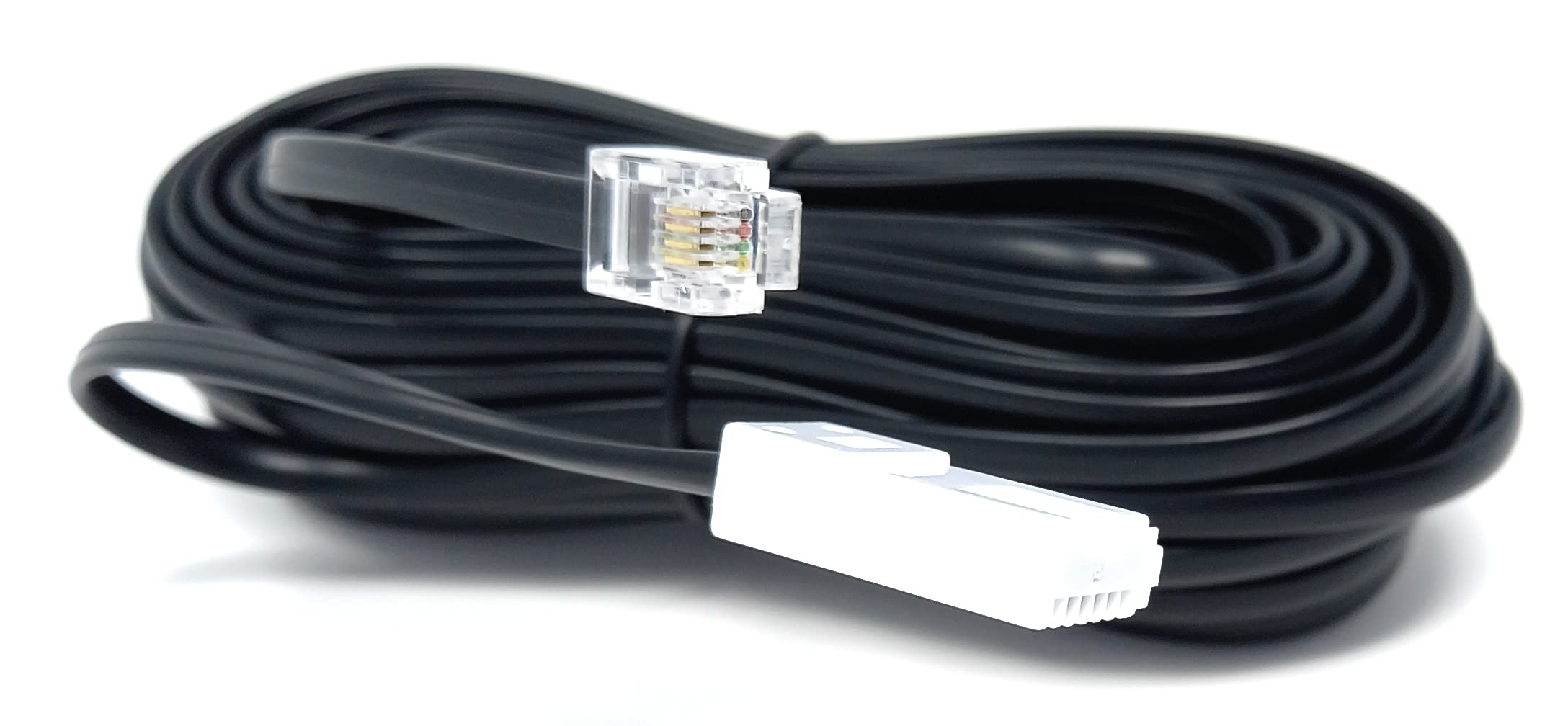DRUT BT to RJ11 4 Wire (431A) Male to Male UK Telephone Modem Lead Cable