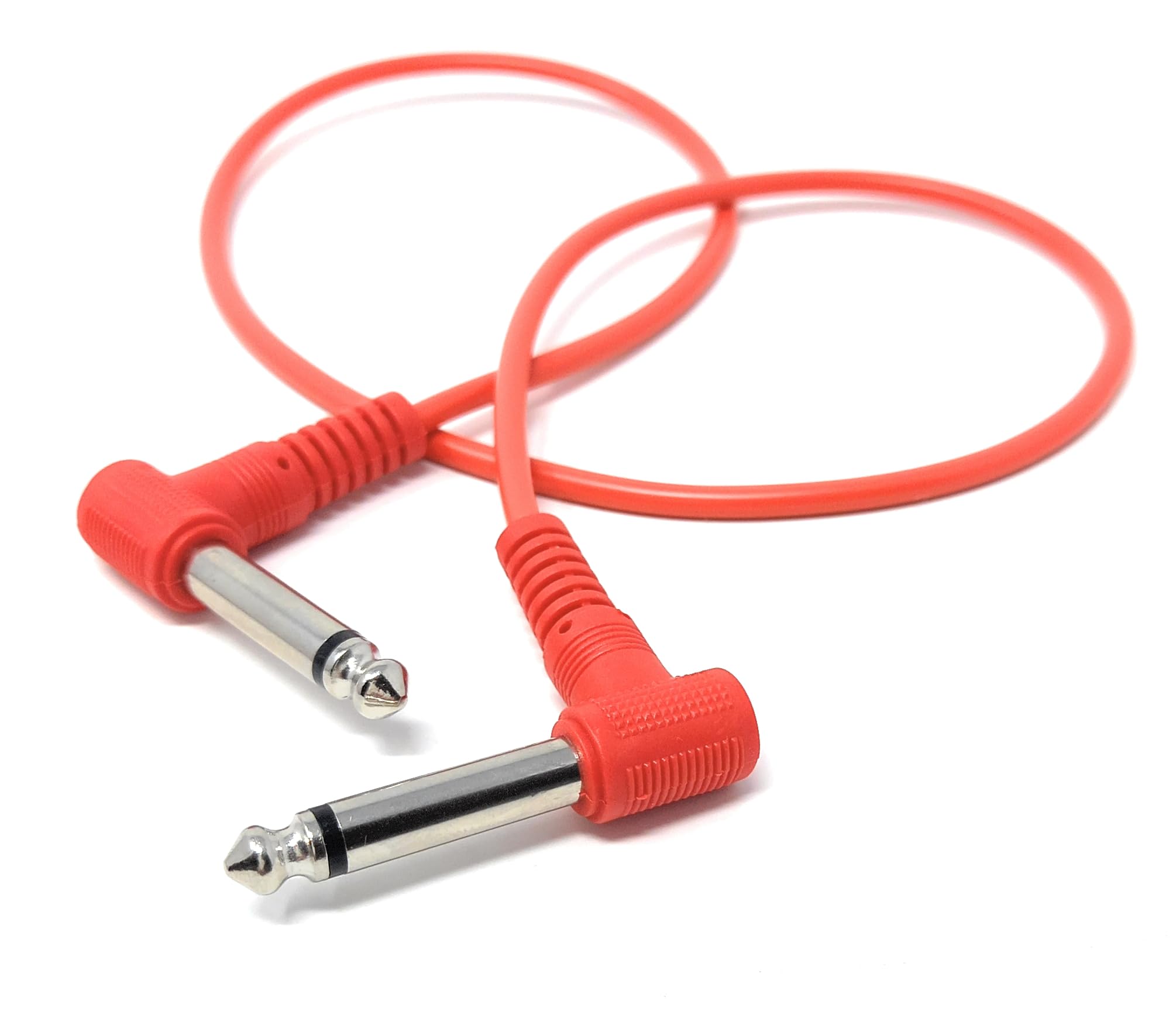 DRUT 6.35mm 1/4" TS Mono Jack to Jack Plug Lead for Guitar, Amplifiers, Music Instruments, Speakers, Microphone Cable