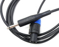 Speakon to 6.35mm 1/4'' Jack Low Loss PA Speaker, Guitar, Music Instrument Cable Lead
