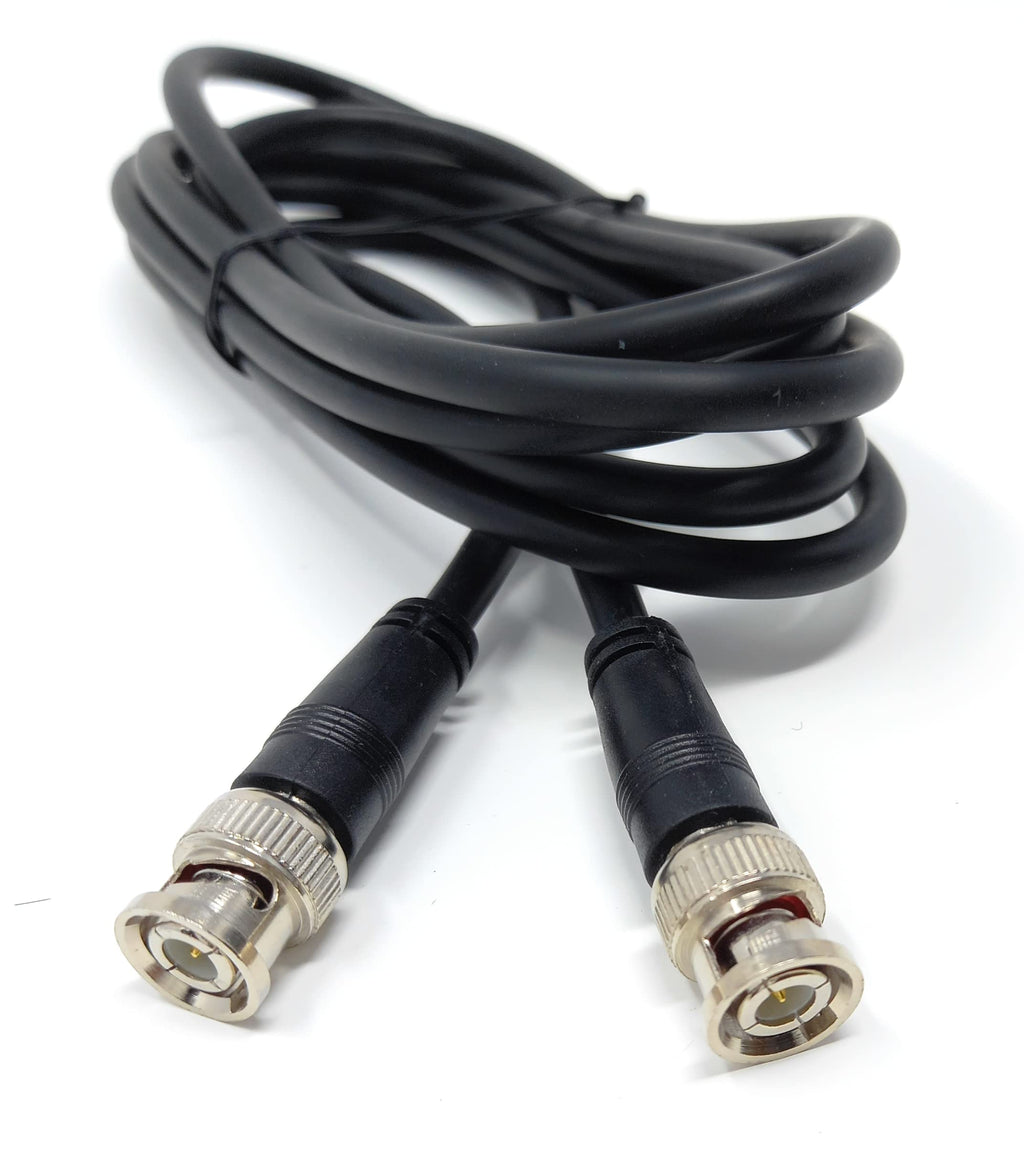DRUT BNC to BNC Cable Lead, Coaxial RG59/RG59U 75ohm for CCTV Video Camera, Male to Male Plugs