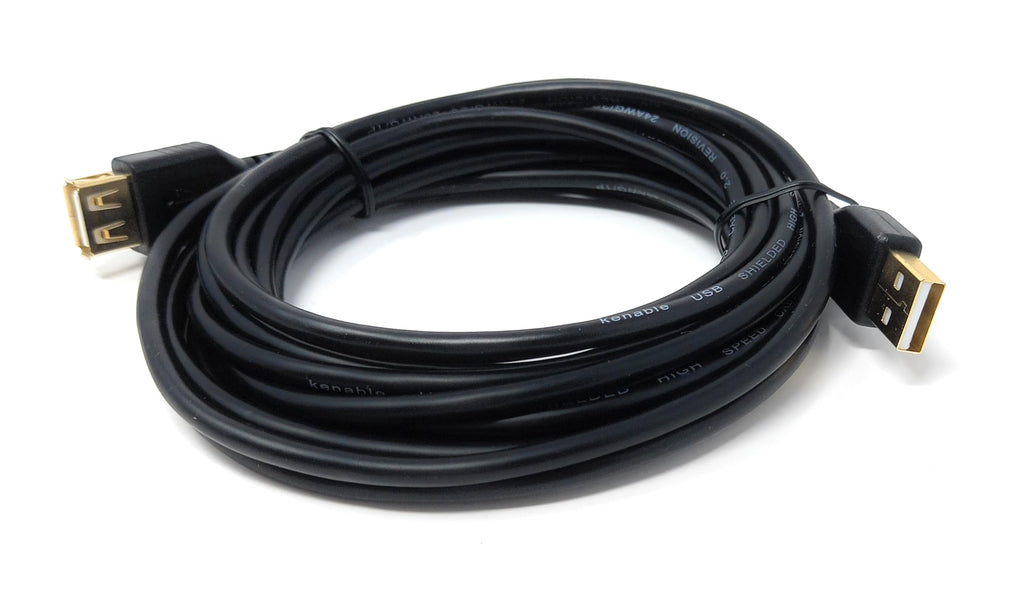 DRUT USB 2.0 Extension Lead 24AWG High Speed Cable A Plug to Socket Male to Female