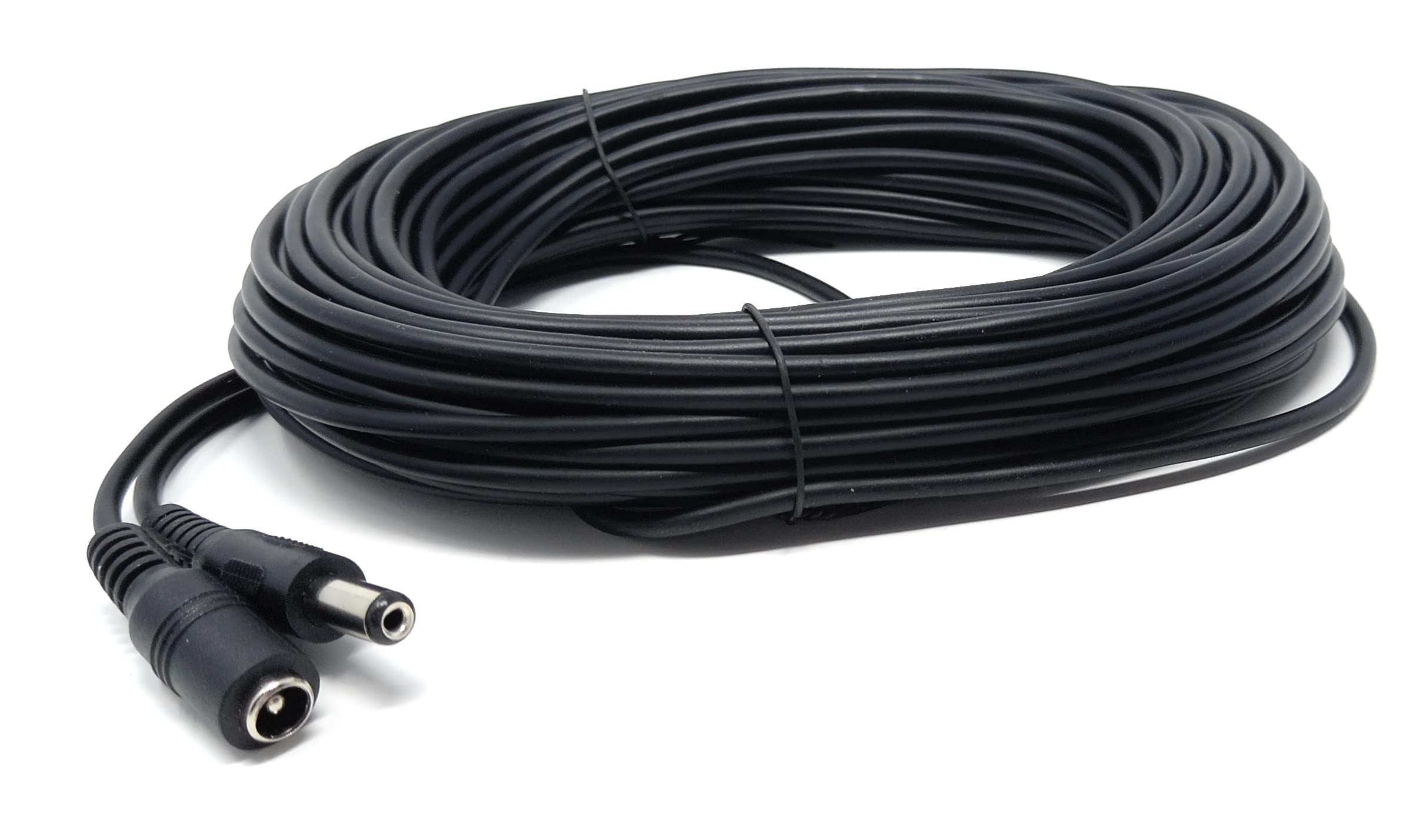 5.5mm x 2.1mm DC Power Plug to Socket, Male to Female CCTV, LED, Modem Router, Music Instruments Extension Lead Cable