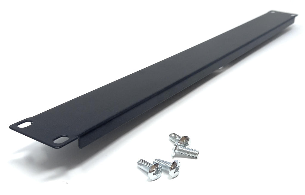 Blank Rack Mount Panel 19-Inch for Server Rack Enclosure or Network Cabinet, Metal,