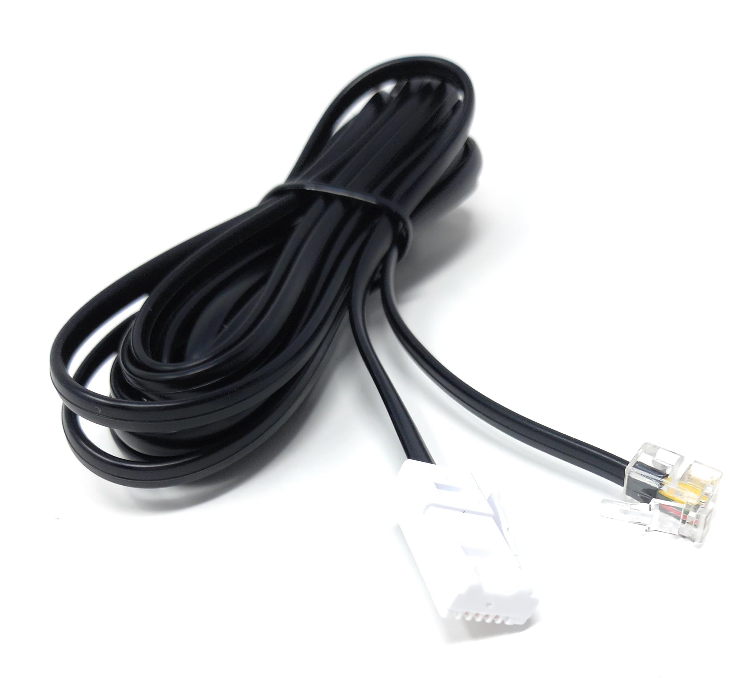 DRUT BT to RJ11 4 Wire (431A) Male to Male UK Telephone Modem Lead Cable