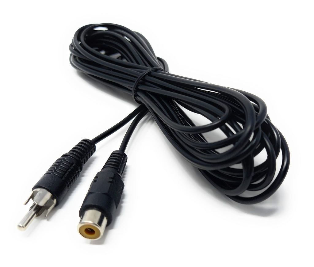 DRUT RCA to RCA Socket Mono Single Phono Extension Cable HI-FI/TV Audio Video Lead Cord