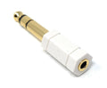 DRUT 3.5mm Stereo Socket to 6.35mm Stereo Jack Converter Cable Headphones Adapter