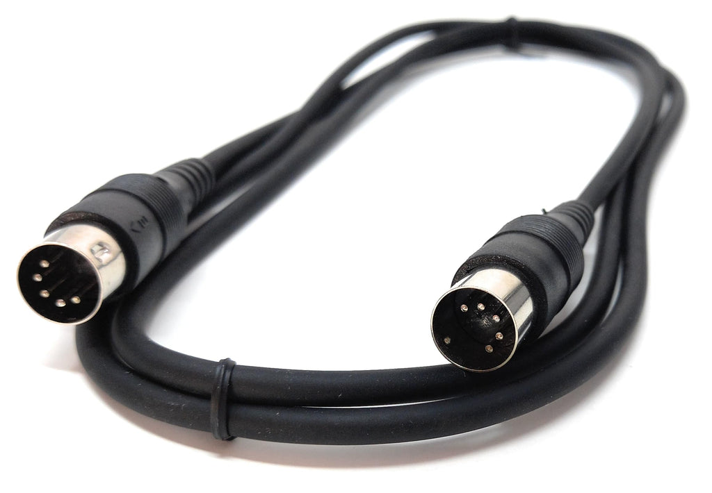 DRUT 5 Pin MIDI Male to Male DIN Plug Audio Cable for Music Instruments