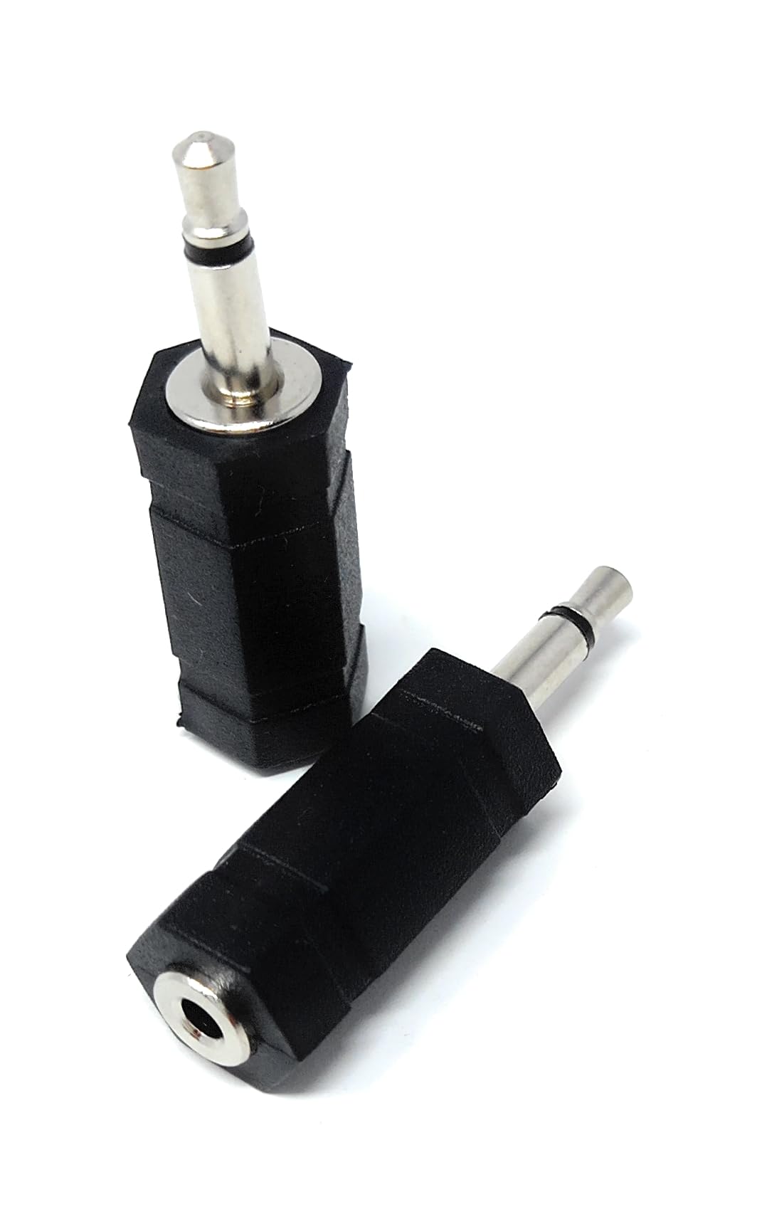 DRUT 3.5mm Mono Jack Male to 2.5mm Mono Jack Socket Female Audio Cable Adapter