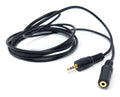 DRUT Stereo 2.5mm Jack to 2.5mm Socket Extension Cable Male to Female Small PIN Gold Connectors