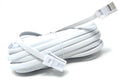 DRUT BT to BT 6 Wire (631A) Male to Male Plug Telephone Flat Cable Lead
