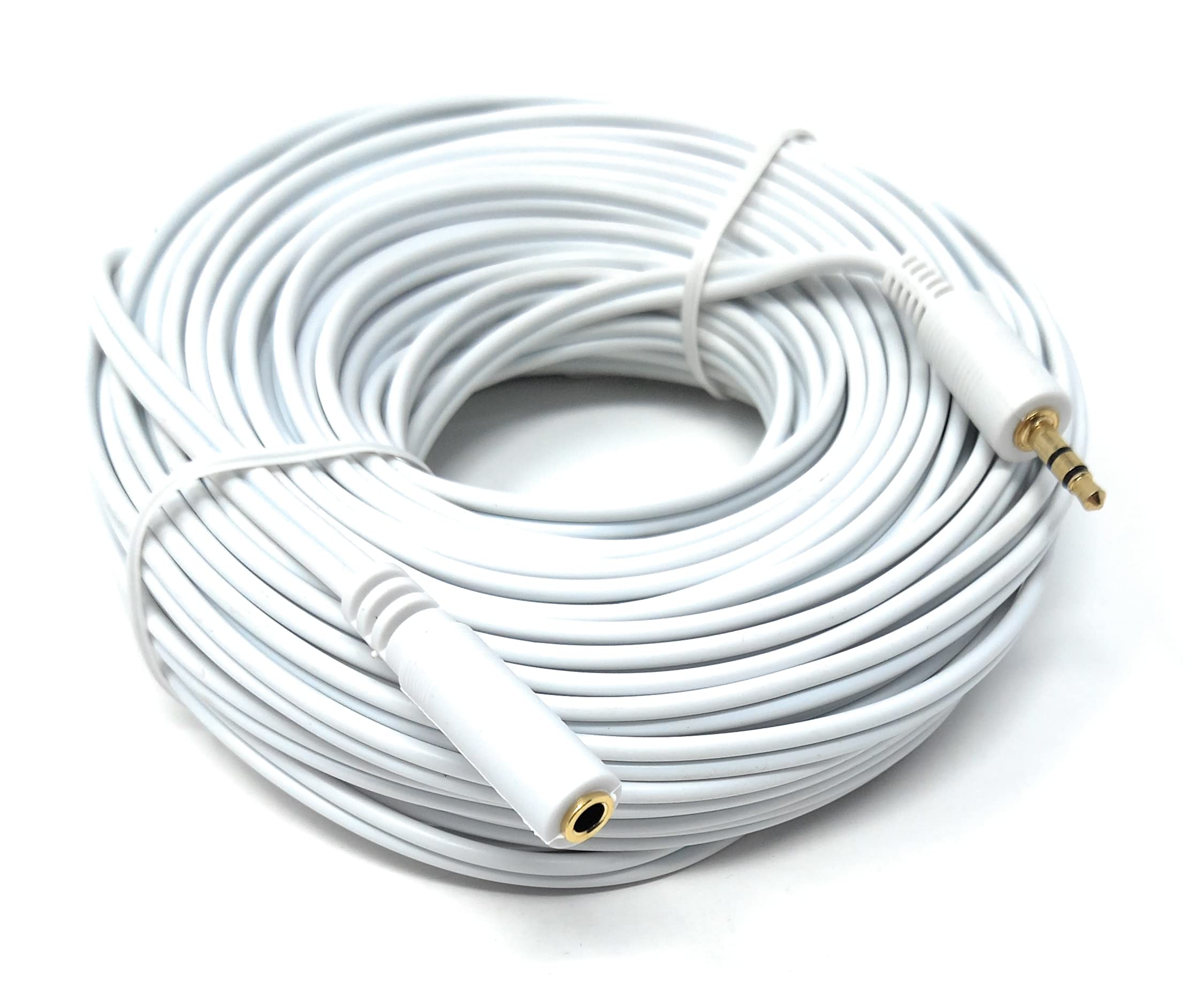 DRUT 3.5mm to 3.5mm Stereo Audio Extension Cable Lead Male to Female Gold Connectors
