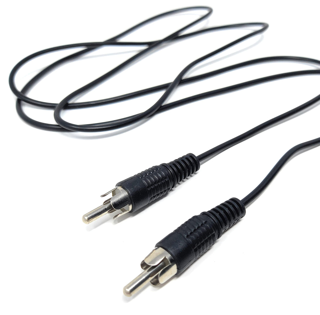 DRUT Single RCA to RCA Phono Plug to Plug Audio Cable, Speaker Male to Male Lead
